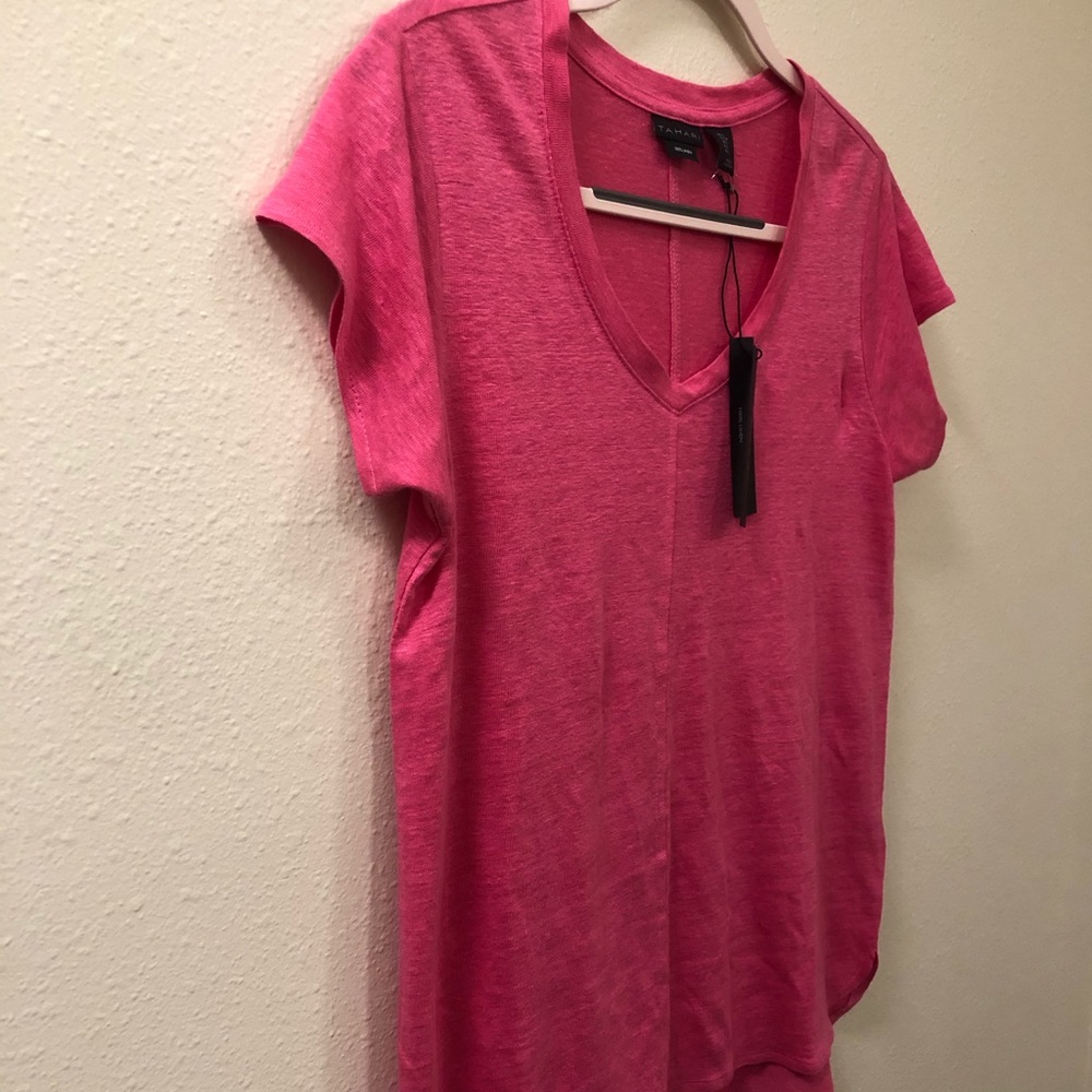 💔SOLD 100% linen 🌿 NWT Tahari - Picture 4 of 7